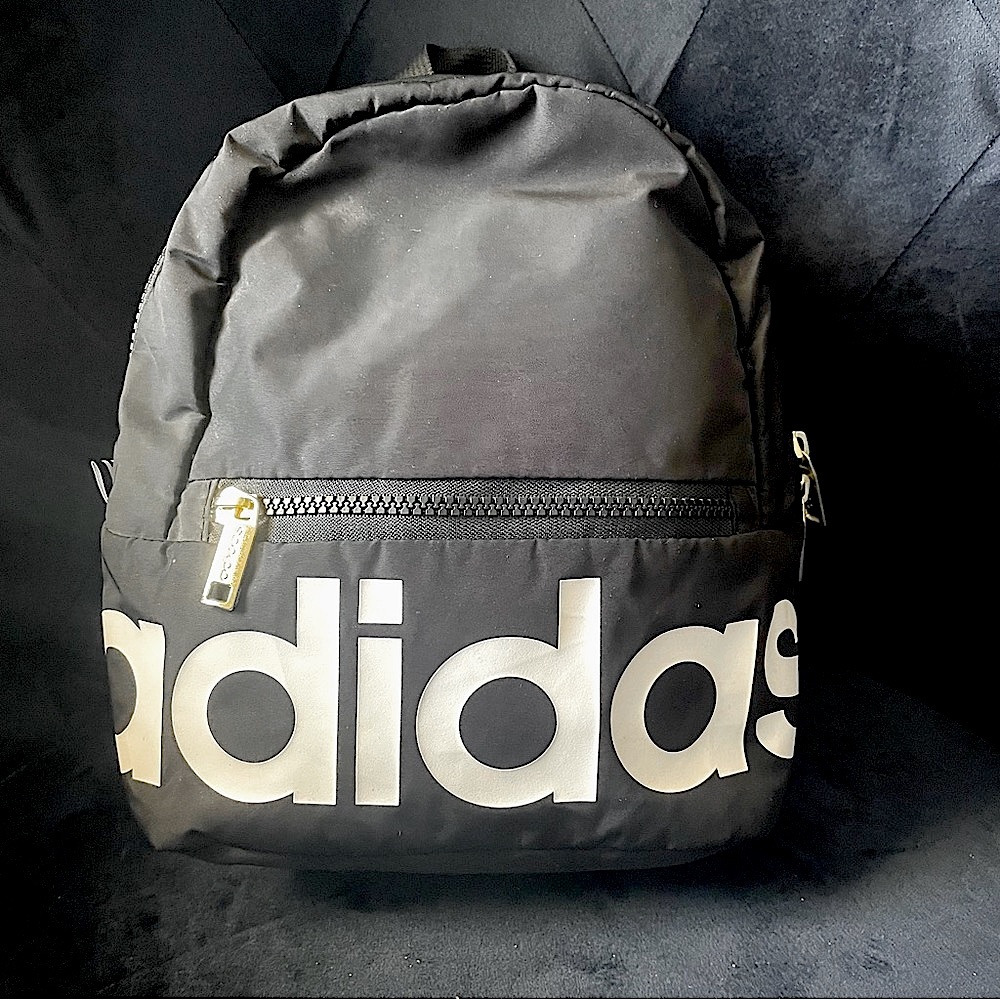 adidas small backpack black